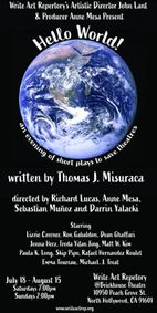 HELLO WORLD! show poster