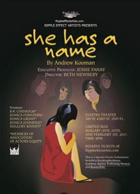 SHE HAS A NAME show poster