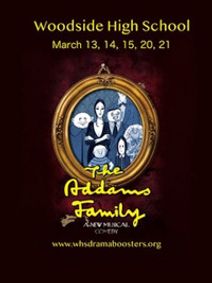 The Addams Family show poster