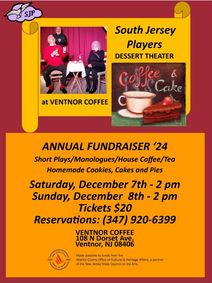 South Jersey Player's Dessert Theater at Ventnor Coffee