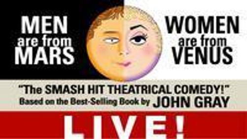 Men Are From Mars - Women Are From Venus, Live! show poster