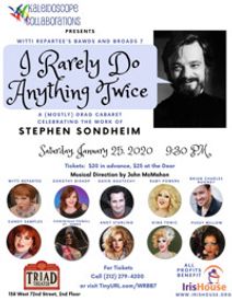 I Rarely Do Anything Twice: A Tribute to Stephen Sondheim