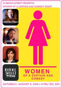 Women Of A Certain Age Comedy Show