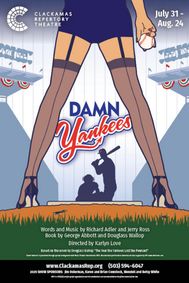 Damn Yankees show poster