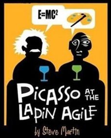 Picasso at the Lapin Agile show poster