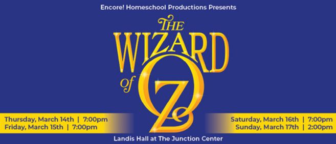 The Wizard of Oz show poster