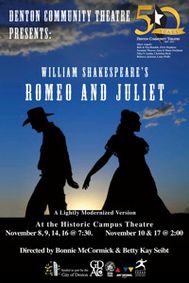 Romeo & Juliet show poster