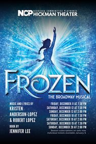 Disney's Frozen show poster