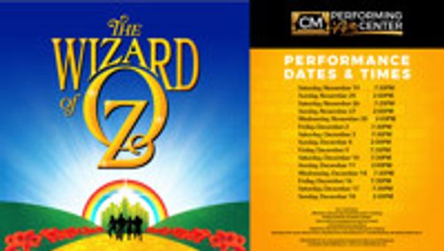 The Wizard of Oz show poster