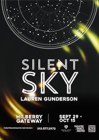 Silent Sky show poster