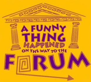 A FUNNY THING HAPPENED ON THE WAY TO THE FORUM show poster