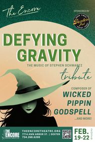 Tribute: DEFYING GRAVITY - The Music of Stephen Schwartz show poster