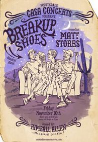 Scottsdale Casa Concerts show poster