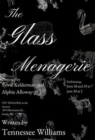 The Glass Menagerie show poster