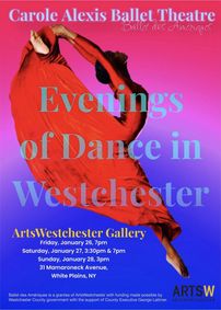 Evenings of Dance in Westchester show poster