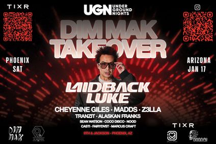 Dim Mak Takeover Phoenix show poster