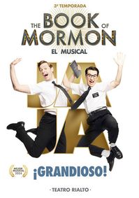 The Book of Mormon show poster