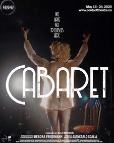 Cabaret show poster