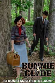 Bonnie & Clyde show poster