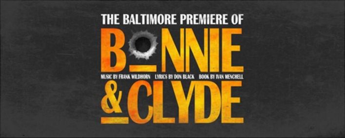 Bonnie and Clyde show poster