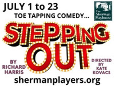 Stepping Out show poster