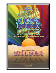 Joseph and the Amazing Technicolor Dreamcoat show poster