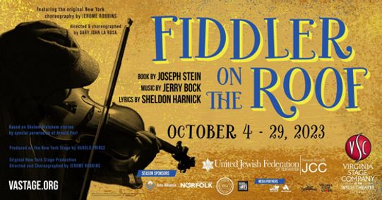 Fiddler on the Roof show poster