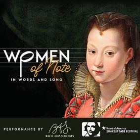 'Women of Note in Words and Song' show poster