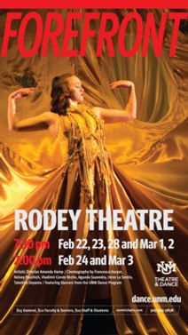 Forefront, Faculty Dance Concert, Artistic Director Amanda Hamp