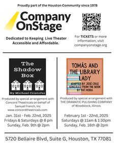 The Shadow Box show poster