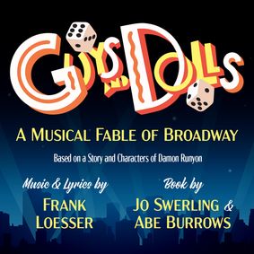 Guys and Dolls show poster