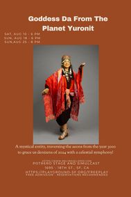 Goddess DA From The Planet Yuronit show poster
