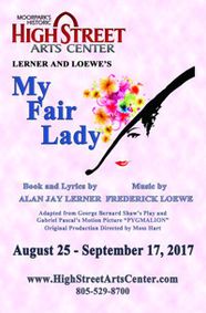 My Fair Lady show poster