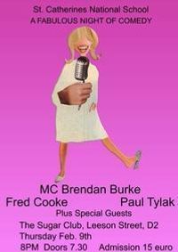 St. Catherines National School Comedy Fundraiser show poster