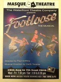 FOOTLOOSE show poster
