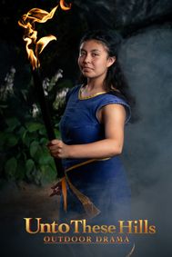 Unto These Hills show poster