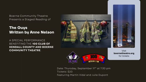 The Guys show poster