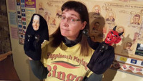 Bible Bingo show poster