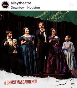A Christmas Carol show poster