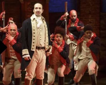 Hamilton at Thrivent Hall show poster