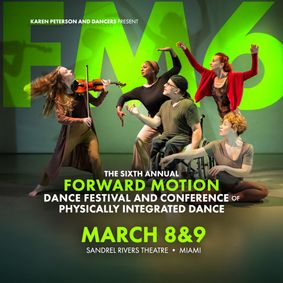 6th Annual Forward Motion Dance Festival show poster