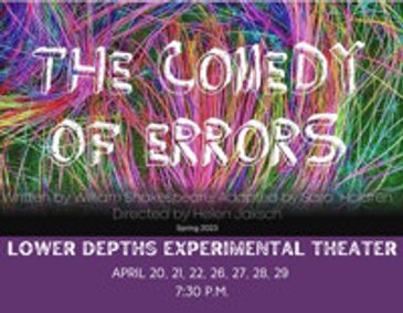 Comedy of Errors show poster