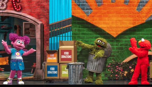 Sesame Street Live! Elmo's Got the Moves Relaxed performance, co-presented with Round Room Live show poster