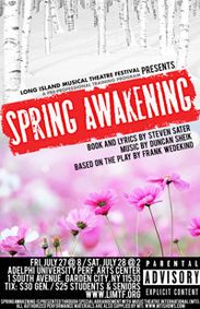 Spring Awakening show poster