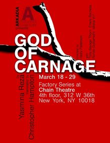 God of Carnage show poster