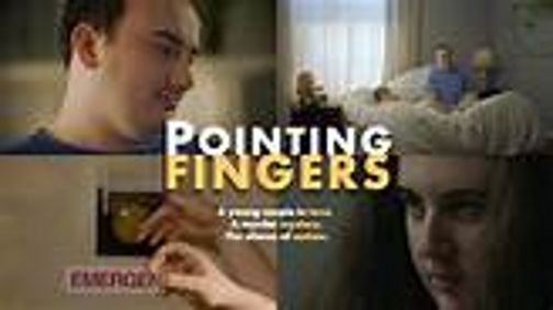 POINTING FINGERS See clips of a new revolutionary film. With dir. & cast Sat April 26, 3pm show poster