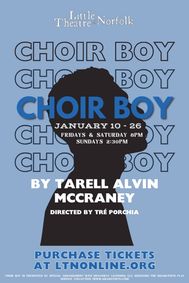 Choir Boy show poster