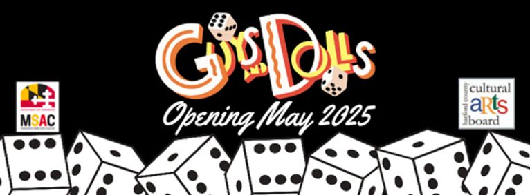 Guys and Dolls show poster