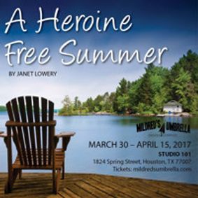 A Heroine Free Summer show poster