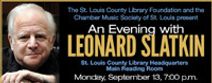 An Evening with Leonard Slatkin
